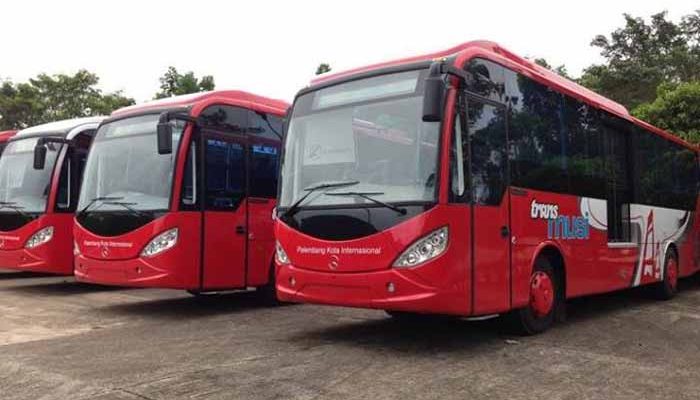Pemkot Palembang Berencana Kandangkan Seluruh Bus Kota