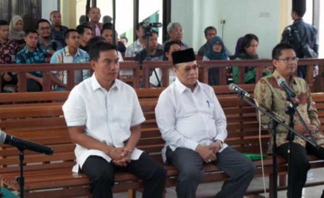 Korupsi Pembahasan APBD Dua Mantan Ketua DPRD Riau Divonis 6 Tahun