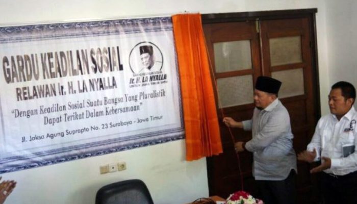 Relawan La Nyalla Buka Posko Pengaduan Mahar Politik