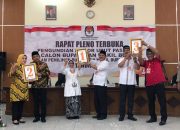 Hasil Pengundian Nomer Urut Paslon Bupati-Wakil Bupati Jombang