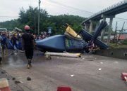 Helikopter Milik PT IMIP Pengangkut Warga Cina Jatuh Di Morowali
