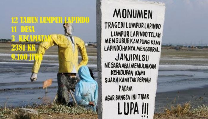 Penyintas Lumpur Lapindo : Pilkada Jatim Minim Perhatian  Masalah Lingkungan Hidup