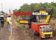 Sekitar 48 Ribu Kubik Lebih Tanah Bekas Galian Proyek Rel Ganda Dijual, Diduga Libatkan Oknum Penegak Hukum
