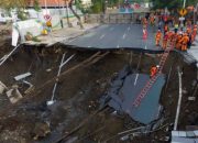 JL Raya Gubeng Surabaya Amblas, Polisi Tetapkan 3 Tersangka
