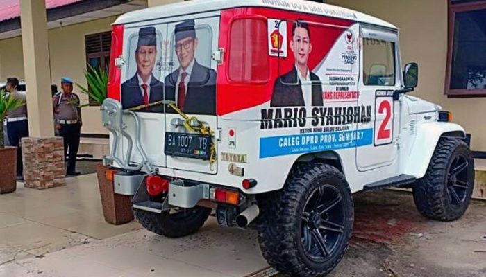 Bawa Shabu, Mobil Operasional Caleg Gerindra Ditangkap