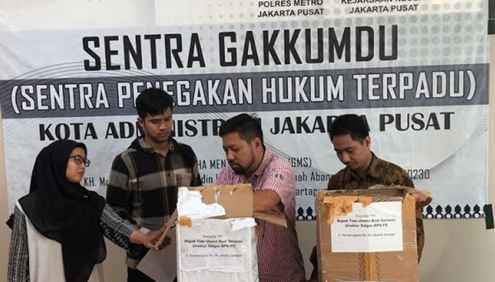 Polisi Tanggkap Minibus Bawa Formulir C1, Di Kawasan Menteng