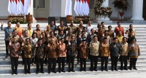 Presiden Joko Widodo Umumkan Susunan Kabinet Periode 2019-2024