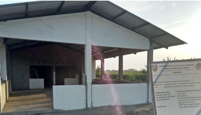 Proyek Gedung Bank Sampah “KSM Makmur Karya Mandiri Mojowarno” Serat Penyimpangan