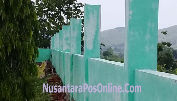 Telan Rp 350 Juta Pagar SDN 3 Gampeng Nganjuk, Sudah 2 Tahun Mangkrak