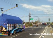 Traffic Light ‘Bosok’ Di Jalan Ringroad Mojoagung Jombang Tak Befungsi