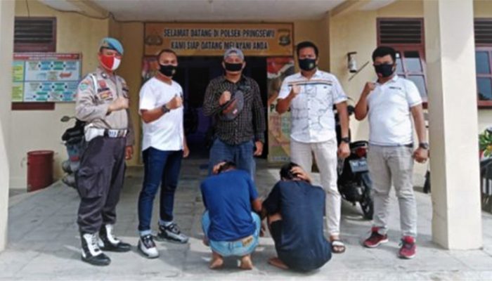 Perkosa Janda Beranak 3, Dua Buruh Harian Di Pringsewu Ringkus Polisi