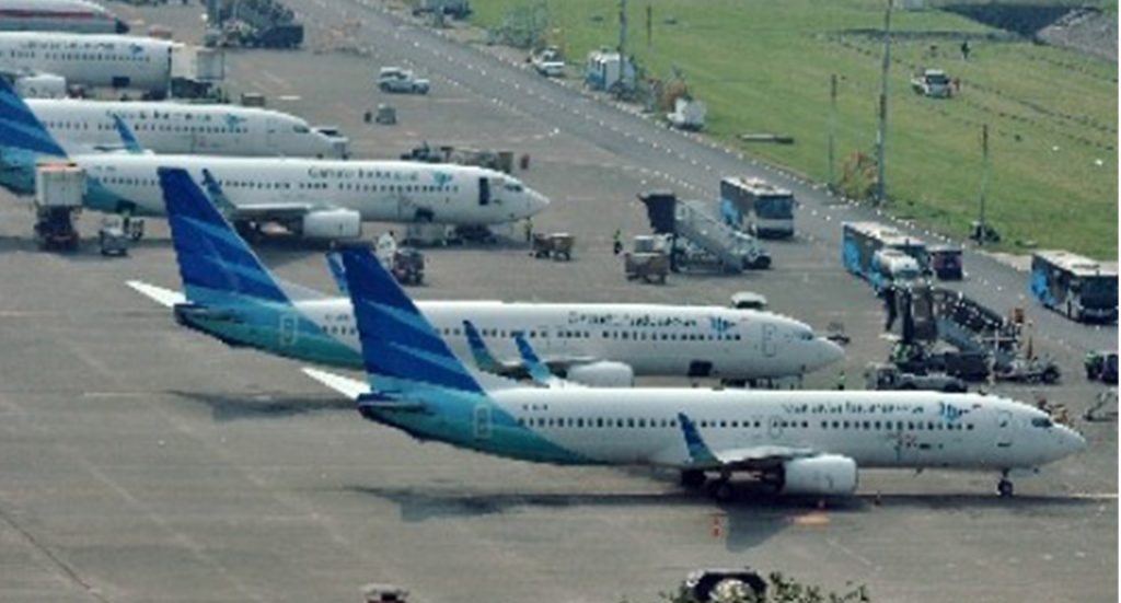 Akibat Corona, Ratusan Pesawat Menganggur Di Bandara Soetta