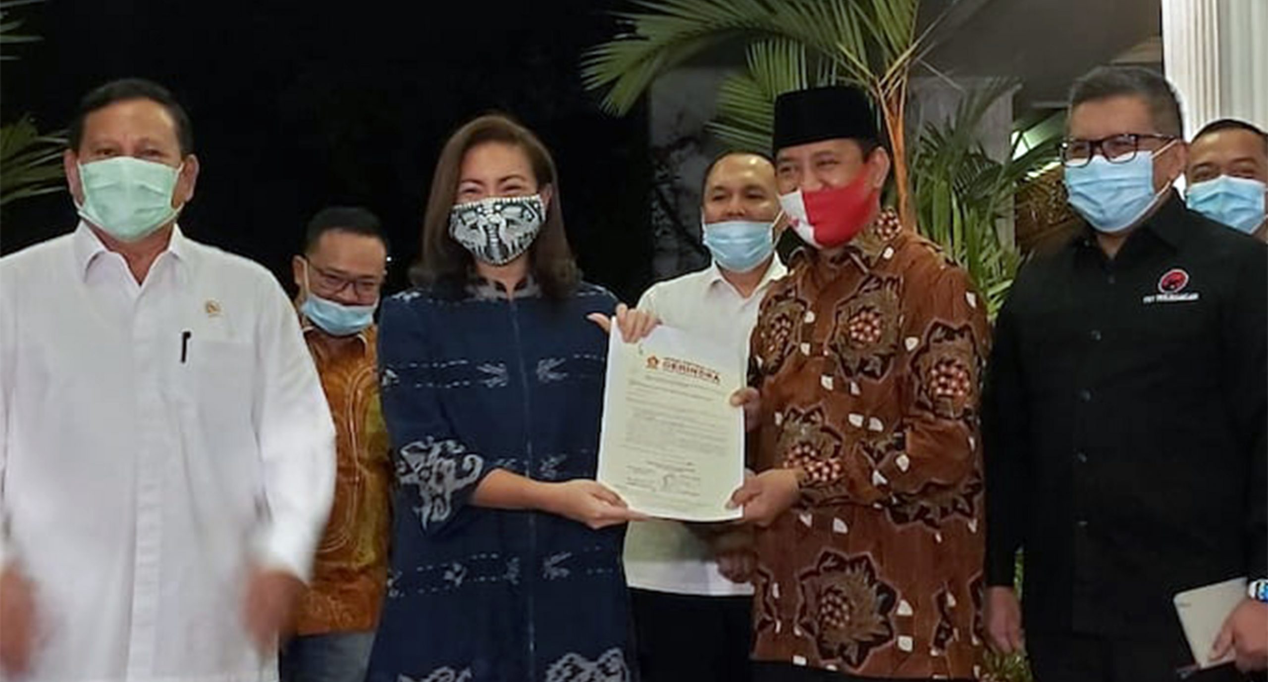 Prabowo Berikan Rekomendasi Untuk Keponakan maju Di Pilkada Tangsel scaled