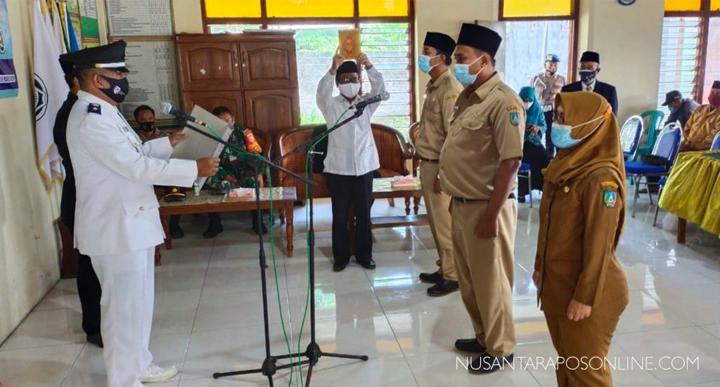 Kades Sidomulyo Jombang Sunyoto, Hari Ini Melantik 3 Perangkat Desa