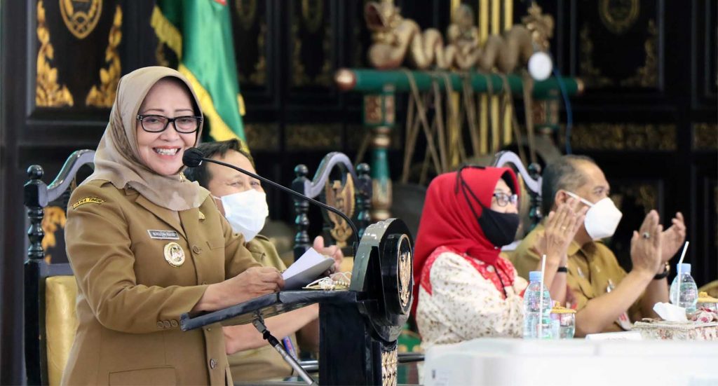Bupati Mundjidah Wahab Hadiri Pengukuhan Pengurus Perhiptani Jombang