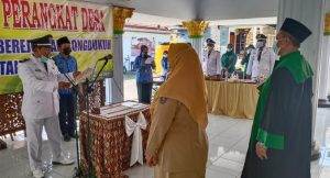 Kades Sumberejo Jombang Resmi Melantik Satu Perangkat Desa Baru