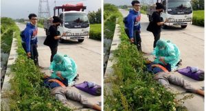 Dibius, Pedagang Bawang Pingsan Ditepi Jalan, Rp 40 Juta Dibawa Kabur