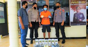 Bawa 2 Kg Bahan Peledak, Warga Ponorogo Diringkus Polisi