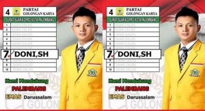 Mantan Anggota DPRD Palembang Doni, Bersama 4 Rekannya Divonis Mati