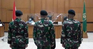 17 Oknum TNI Pelaku Penyerangan Polsek Ciracas Dipecat