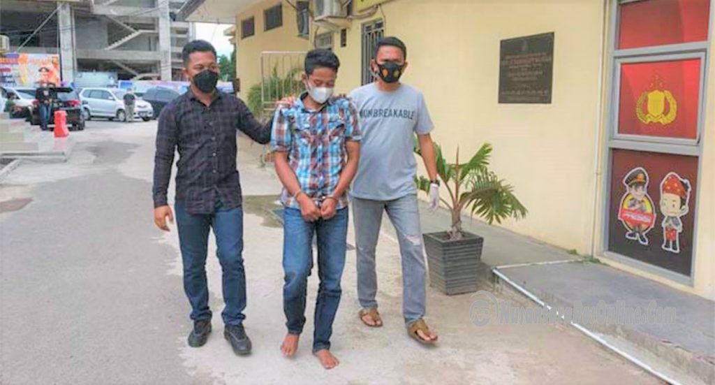 Cinta Ditolak, Pemuda Di OKU Timur Siram Muka Guru TK Dengan Air Keras