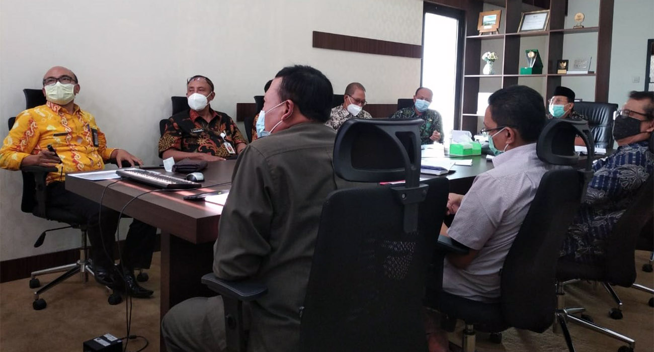 Rapat TKPRD Pemkab Jombang Evalwasi pelaksanaan pemanfaatan ruang 3
