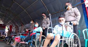 Polres Jombang Gelar Vaksinasi Covid-19 Untuk Penyandang Disabilitas