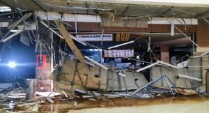 Ledakan Di Lantai 1 Mall Margo City Depok, Plafon Gypsum Ambruk