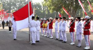 Bupati Jombang Pimpin Upacara Peringatan HUT Ke-76 Kemerdekaan RI