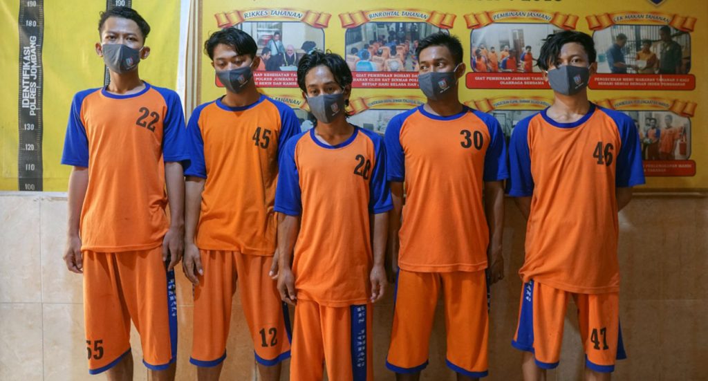 Polisi Ringkus 5 Pelaku Penganiayaan Di Jombang Usai Videonya Viral Di Metsos