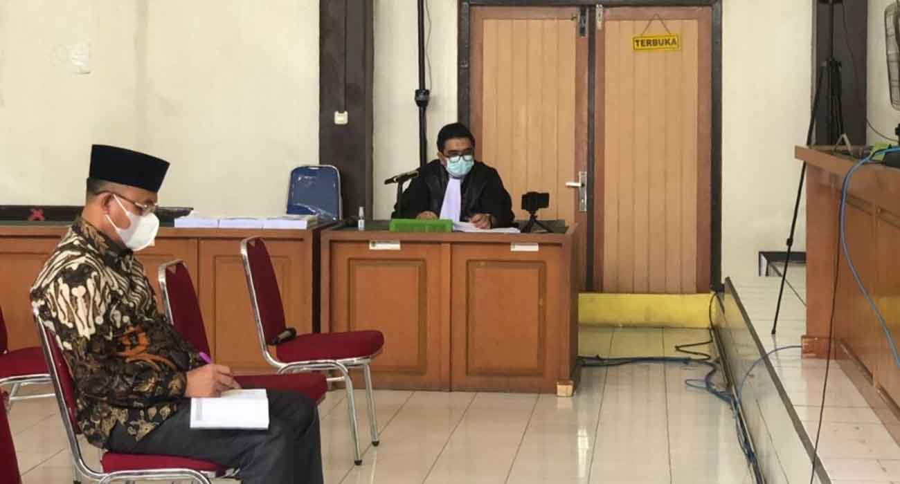 Mantan Bupati Muara Enim Juarsah Dituntut 5 tahun penjara