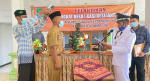 Kades Sumberingin Lantik Perangkat Desa Baru, Ini Harapan Kades