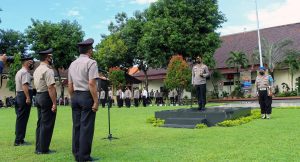 Kapolres Jombang Lantik Tiga Personil Yang Naik Pangkat
