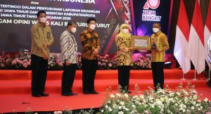 8 Berturut-Turut Raih WTP,  Kemenkeu RI Beri Penghargaan Kepada Pemkab Jombang