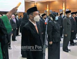 Bupati Jombang Lantik 71 PNS Dalam Jabatan Struktural Dan Fungsional