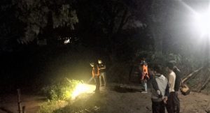 Pria Gangguan Jiwa, Menceburkan Diri Di Sungai Brantas Desa Brodot Jombang