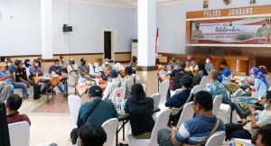 Kapolres Jombang Gelar Silaturahmi Dengan Awak Media
