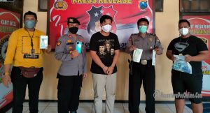 Curi HP Milik Majikan, Sopir Pribadi Asal Bali Ditangkap Polsek Jombang Kota
