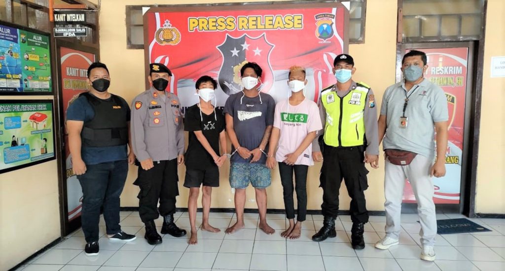 Tiga Pelaku Pengeroyokan Pemuda Hingga Tak Sadarkan Diri Diringkus Polisi
