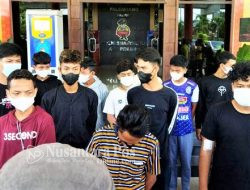 Keroyok Begal Hingga Tewas, 14 Pemuda Di Palembang Menyerahkan Diri ke Polisi
