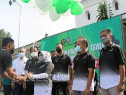 Bupati Jombang Buka Kejurprov Tenis Lapangan Yunior Master 2022