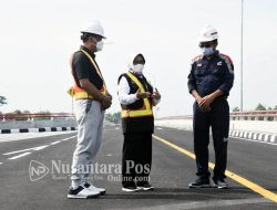 Bupati Jombang Pantau Fisik Proyek Pembangunan Jembatan Baru Ploso