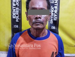 Cabuli Bocah 8 Tahun Di Kantor Kades, Sopir Mobil Siaga Desa Dibekuk Polisi Jombang