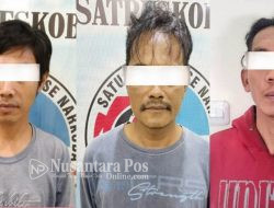 Satresnarkoba Polres Jombang Ringkus Tiga Residivis Kasus Narkoba