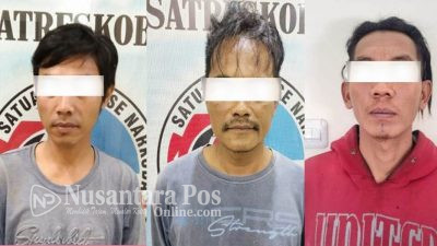 Satresnarkoba Polres Jombang Ringkus Tiga Residivis Kasus Narkoba