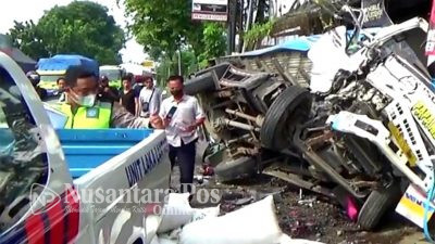 Kecelakaan Beruntun Di Jombang, Libatkan 4 Kendaraan 6 Korban Terluka