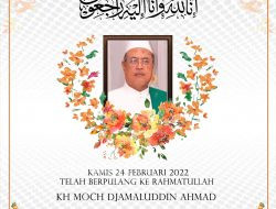 Kabar Duka, KH Djamaluddin Ahmad Jombang Wafat