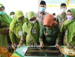 Bupati Jombang Resmikan Kantor PAC Muslimat NU Kecamatan Gudo