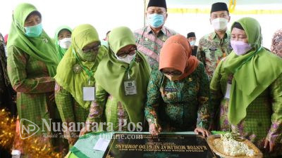 Bupati Jombang Resmikan Kantor PAC Muslimat NU Kecamatan Gudo