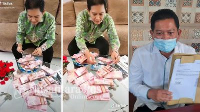 Video Pamer Gebokan Duit Viral, Akhirnya Dirut Pasar Niaga Di Tangerang Mengundurkan Diri